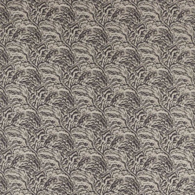 Clarke & Clarke Lumino Fabric in Noir